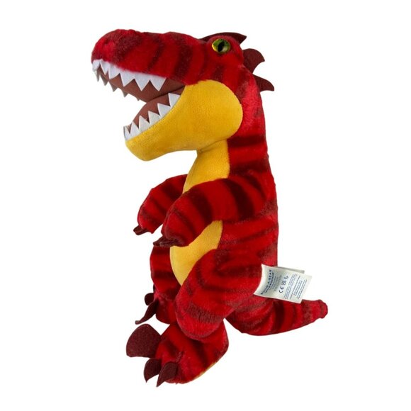 Build-a-Bear Red T-Rex Plush Stuffed Animal Dinosaur Claws Teeth Soft Toy - Picture 15 of 15